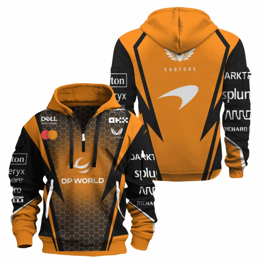 2025 McLaren Formula 1 Team XW006 Limited Half-Zip Hoodie