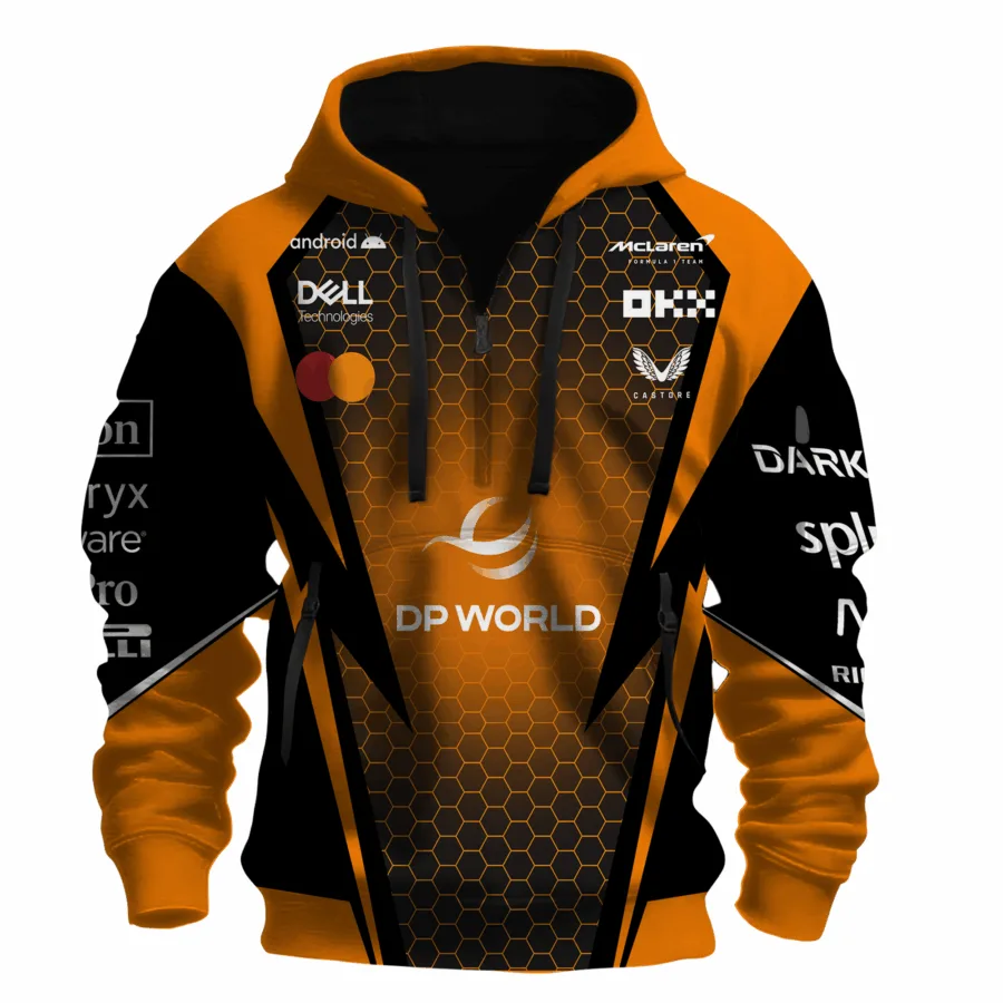 2025 McLaren Formula 1 Team - DP World XW007 Limited Half-Zip Hoodie