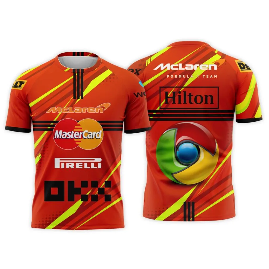 2025 McLaren Castore Team Formula 1 MSC CRUISES UNITED STATES GRAND PRIX 2025- MC093 Limited T-Shirt