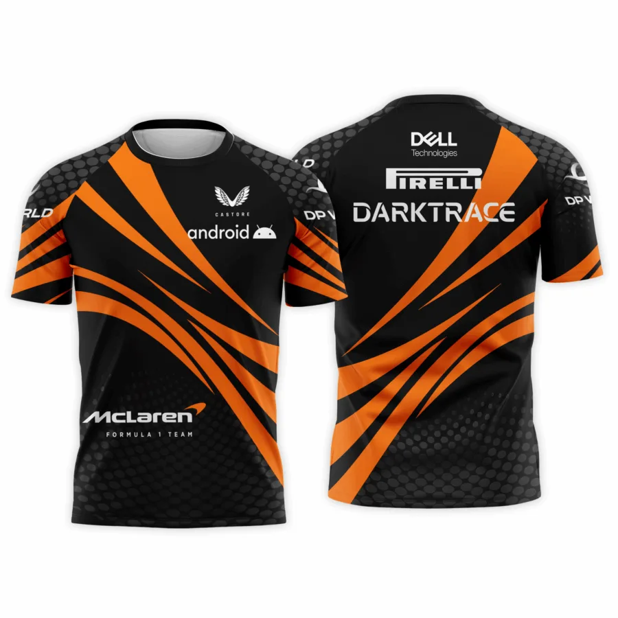 2025 McLaren Castore Team Formula 1 MSC CRUISES UNITED STATES GRAND PRIX 2025- MC091 Limited T-Shirt